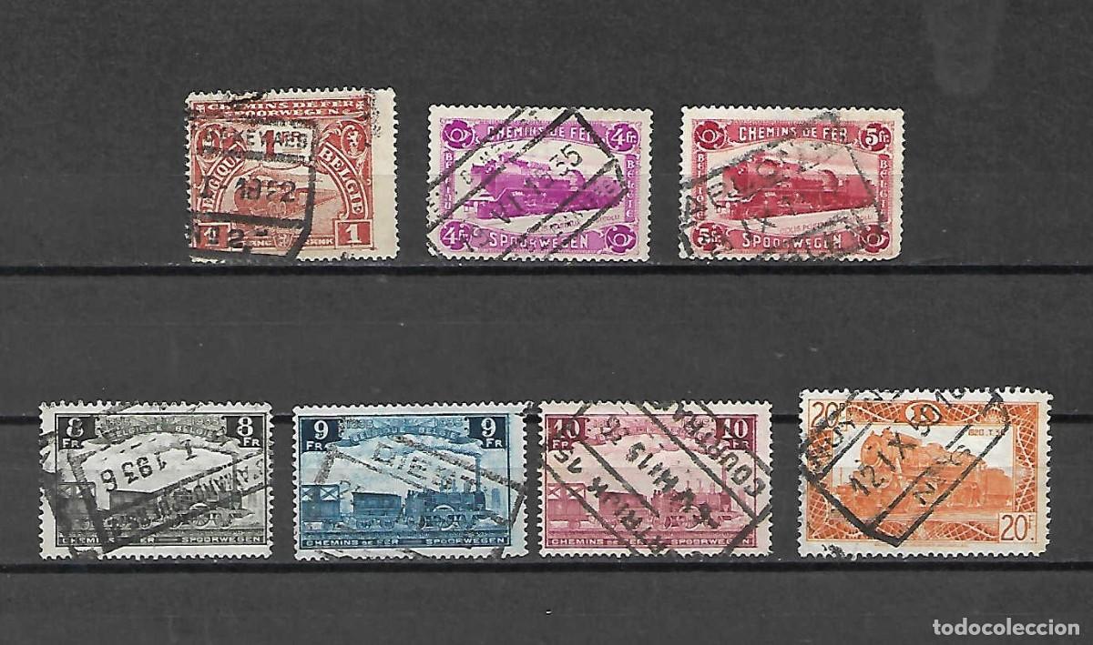 Sellos: COLIS POSTAUX (paquete postal), de B&eacute;lgica, sellos de los a&ntilde;os 1920/50