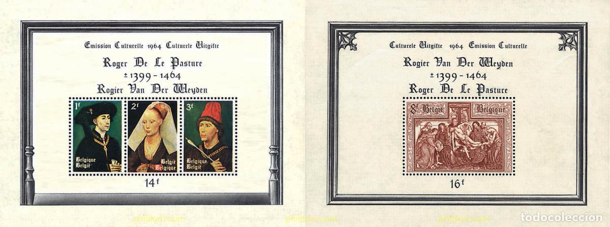 Sellos: 84223 MNH BELGICA 1964 5 ANIVERSARIO DE LA MUERTE DEL PINTOR ROGER DE LE PASTURE. VAN DER WEYDEN. P