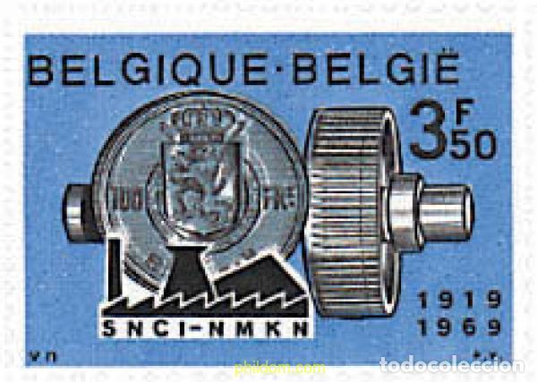 Sellos: 84077 MNH BELGICA 1969 SOCIEDAD NACIONAL DE CREDITO A LA INDUSTRIA
