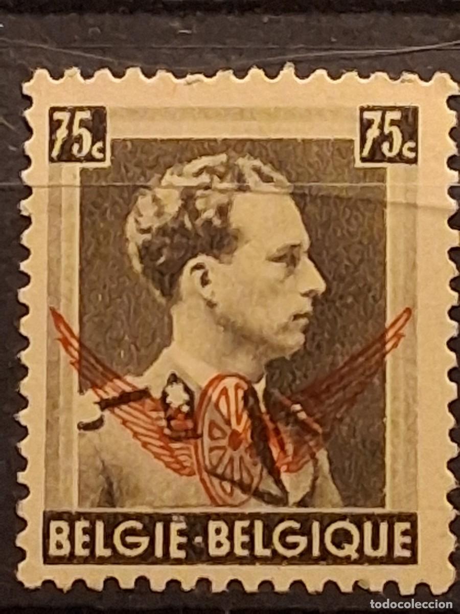 Sellos: B&Eacute;LGICA, 1938, CAT.YT.525.