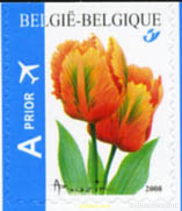 Sellos: 214915 MNH BELGICA 2008 TULIPANES