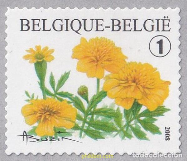 Sellos: 773619 MNH BELGICA 2008 FLORES