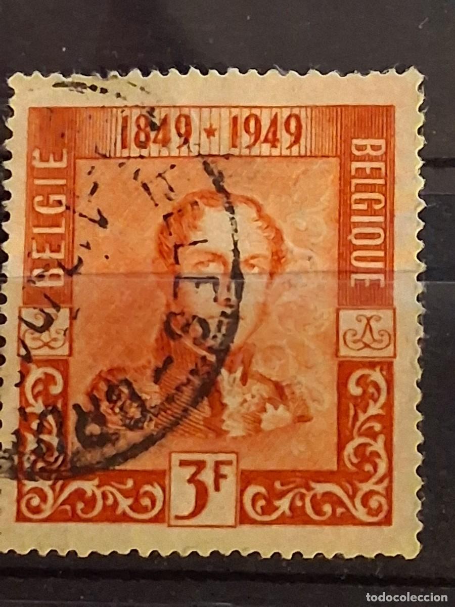 Sellos: B&Eacute;LGICA, 1949, CAT.YT.809.