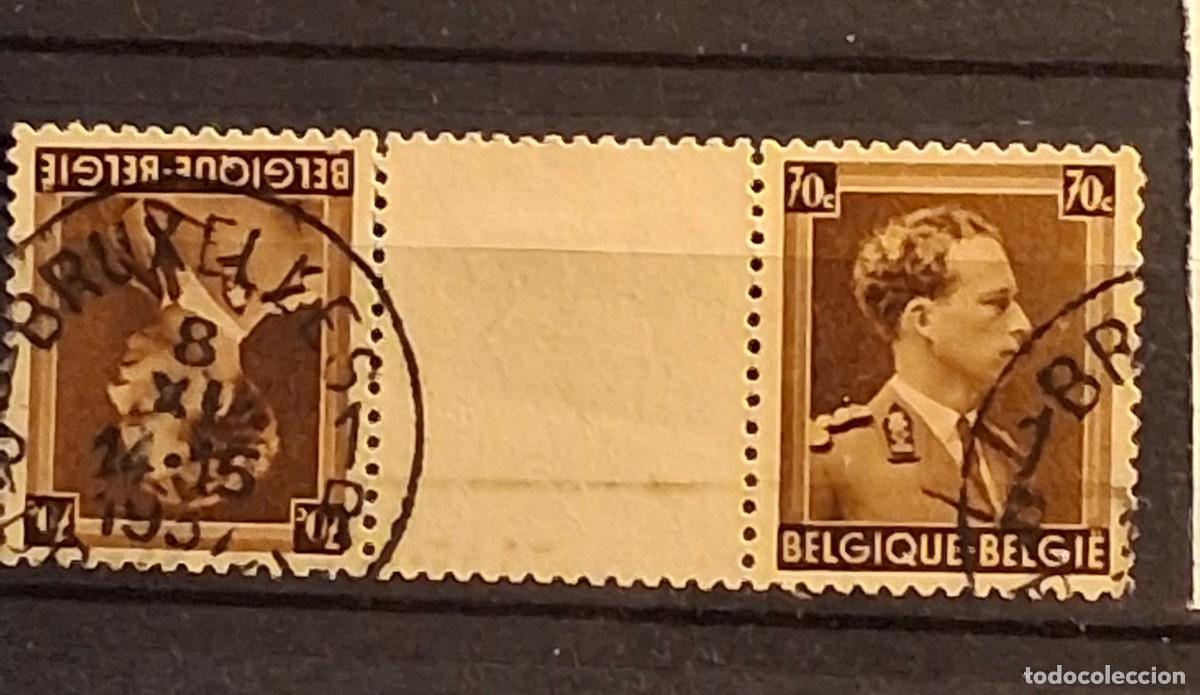 Sellos: B&Eacute;LGICA, 1936, CAT.YT.427.