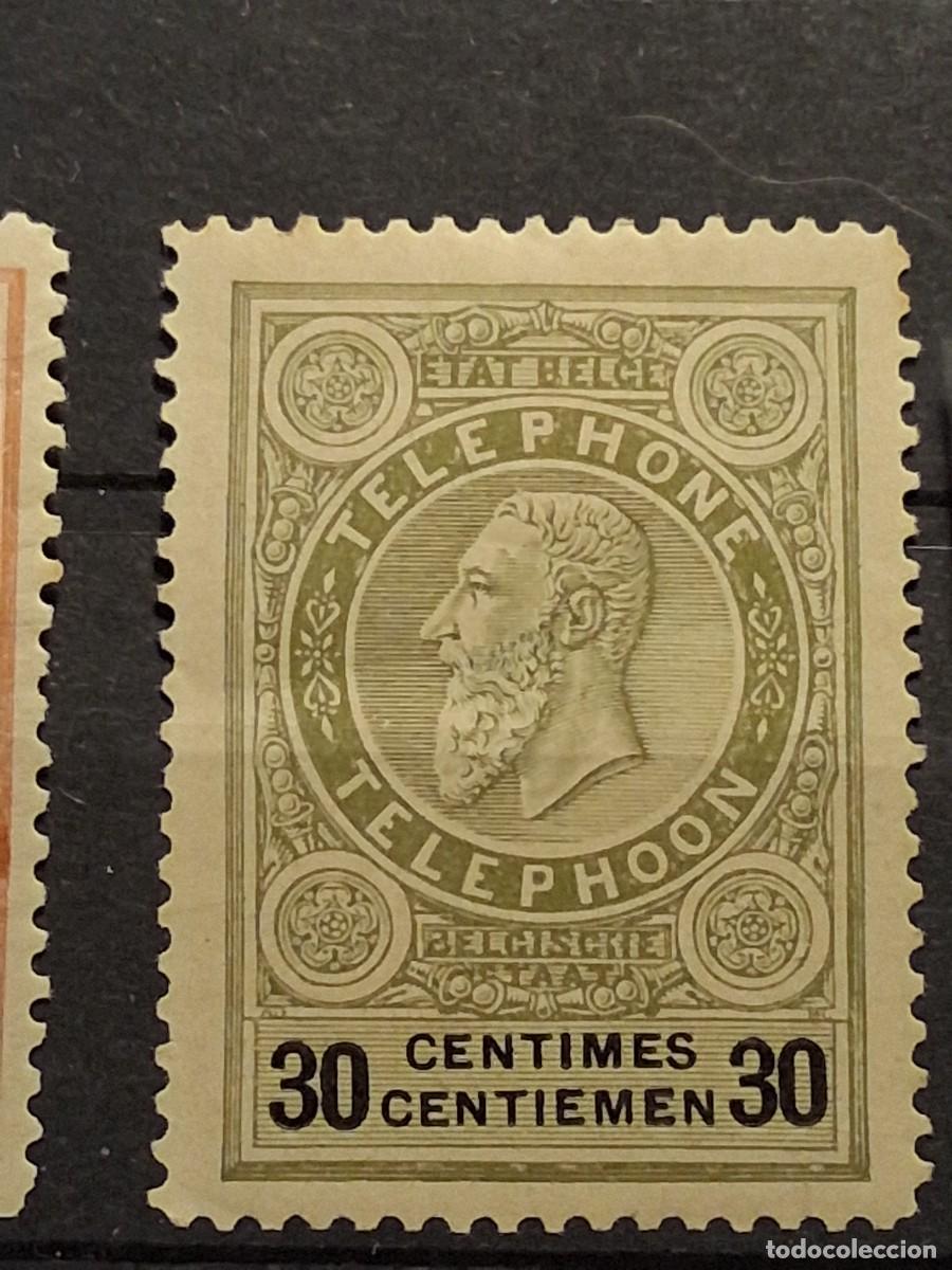 Sellos: B&Eacute;LGICA, 1892, CAT.YT.TE.2.