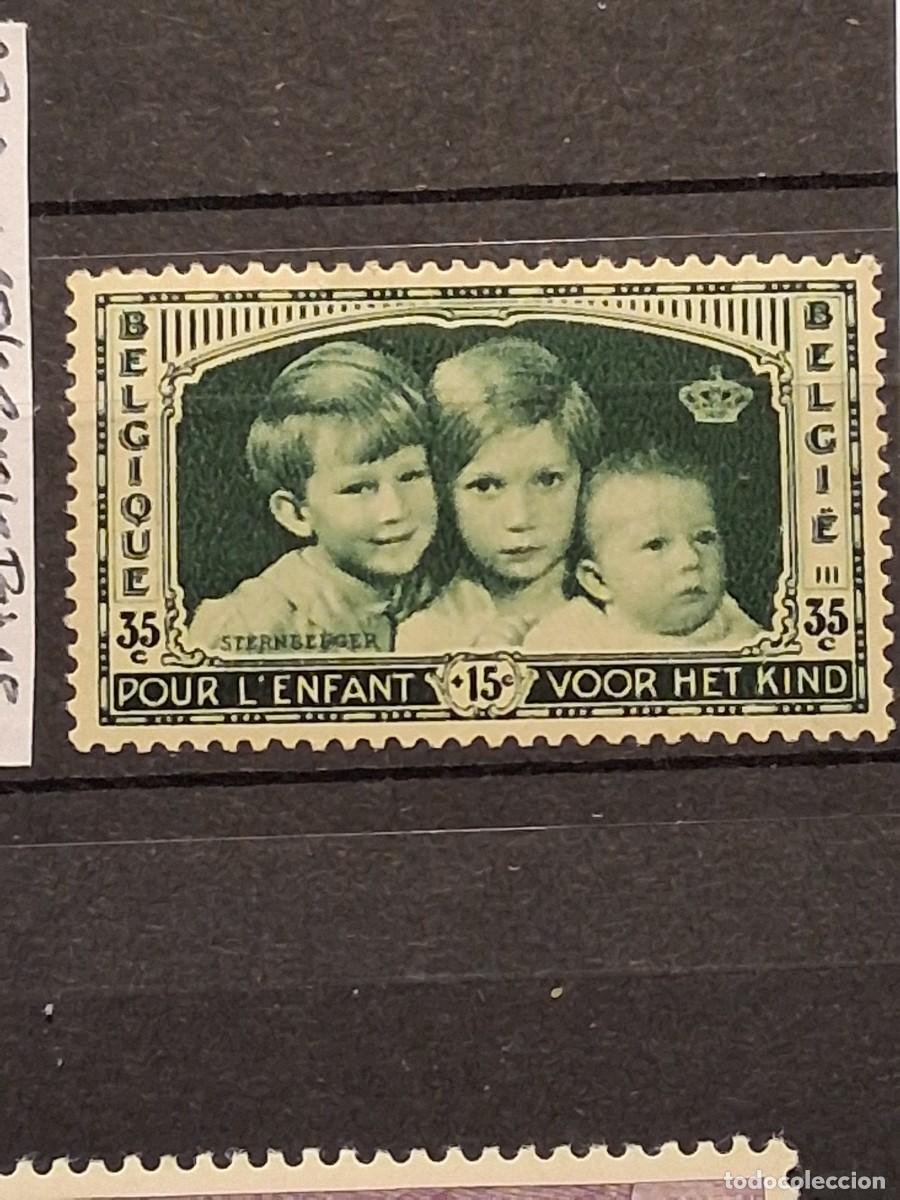 Sellos: B&Eacute;LGICA, 1935, CAT.YT.404.
