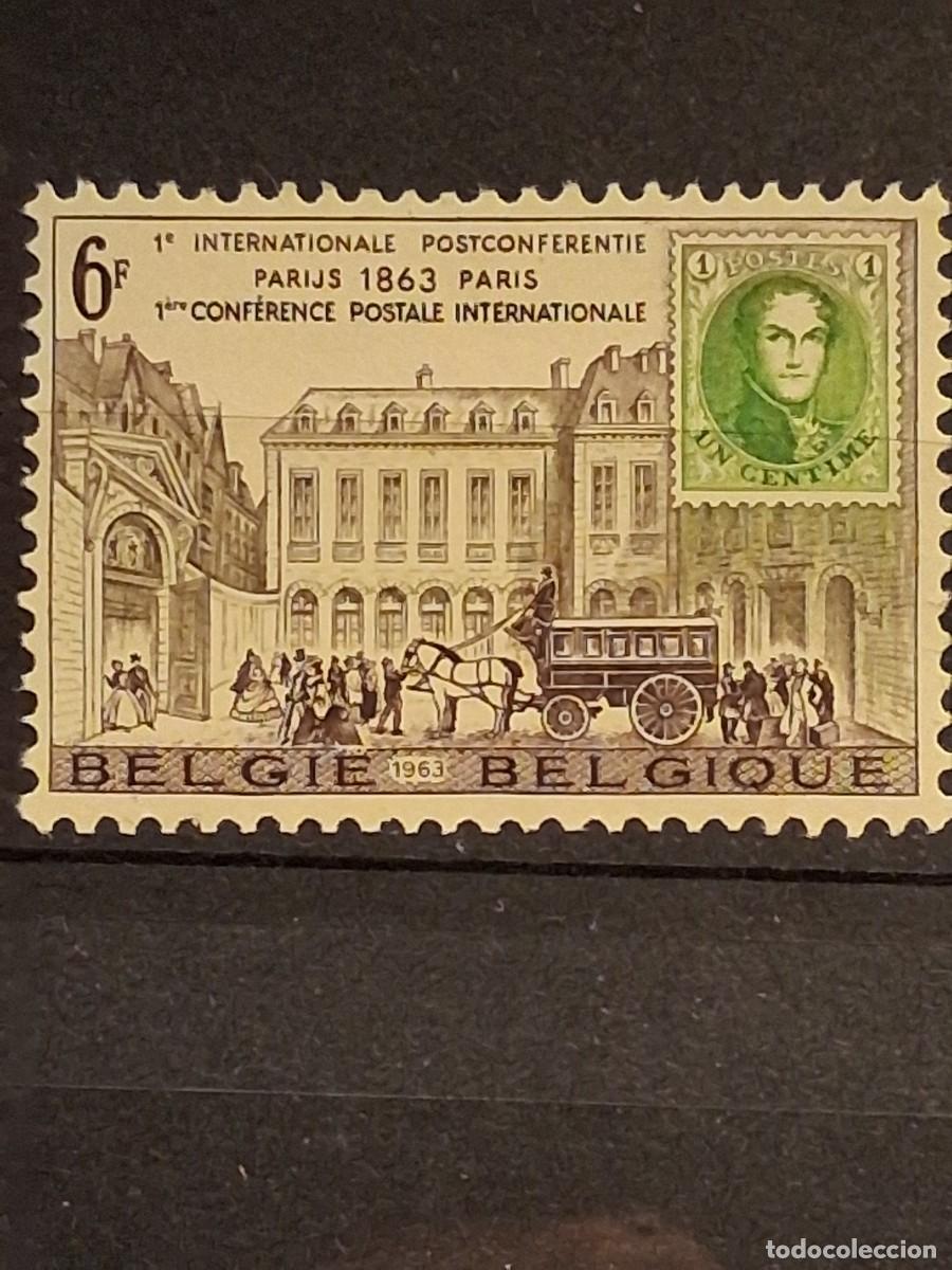 Sellos: B&Eacute;LGICA, 1963, CAT.YT.1250.