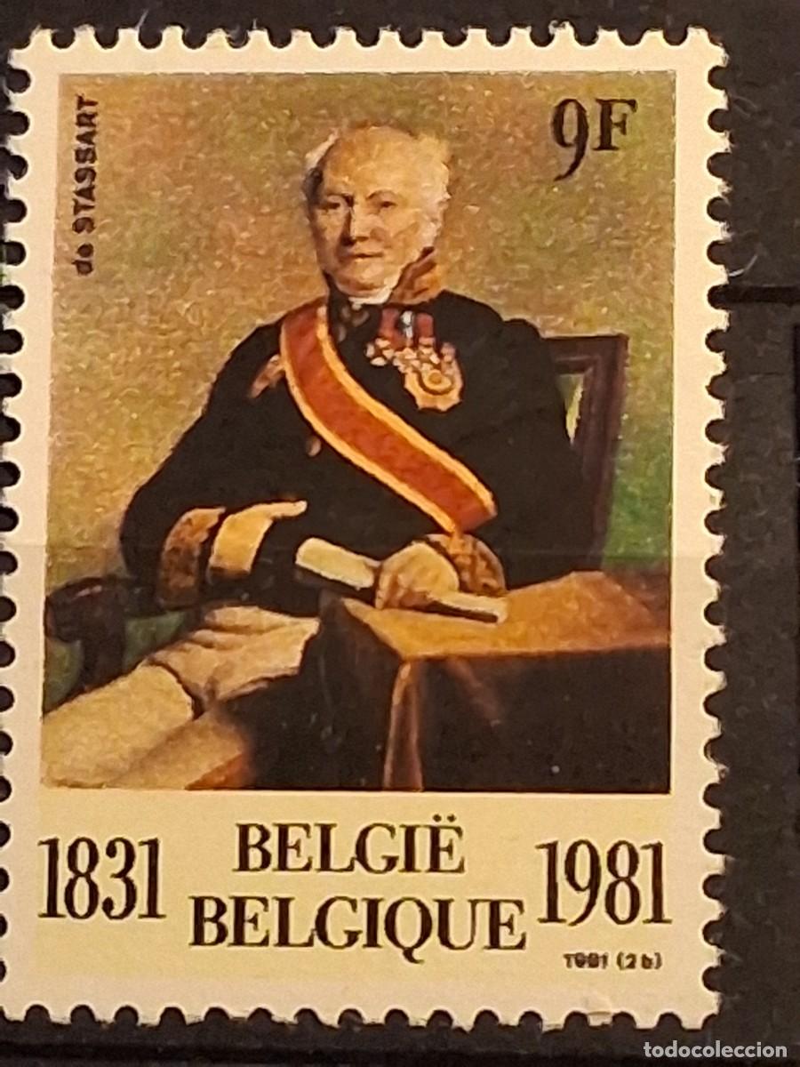 Sellos: B&Eacute;LGICA, 1981, CAT.YT.2002.