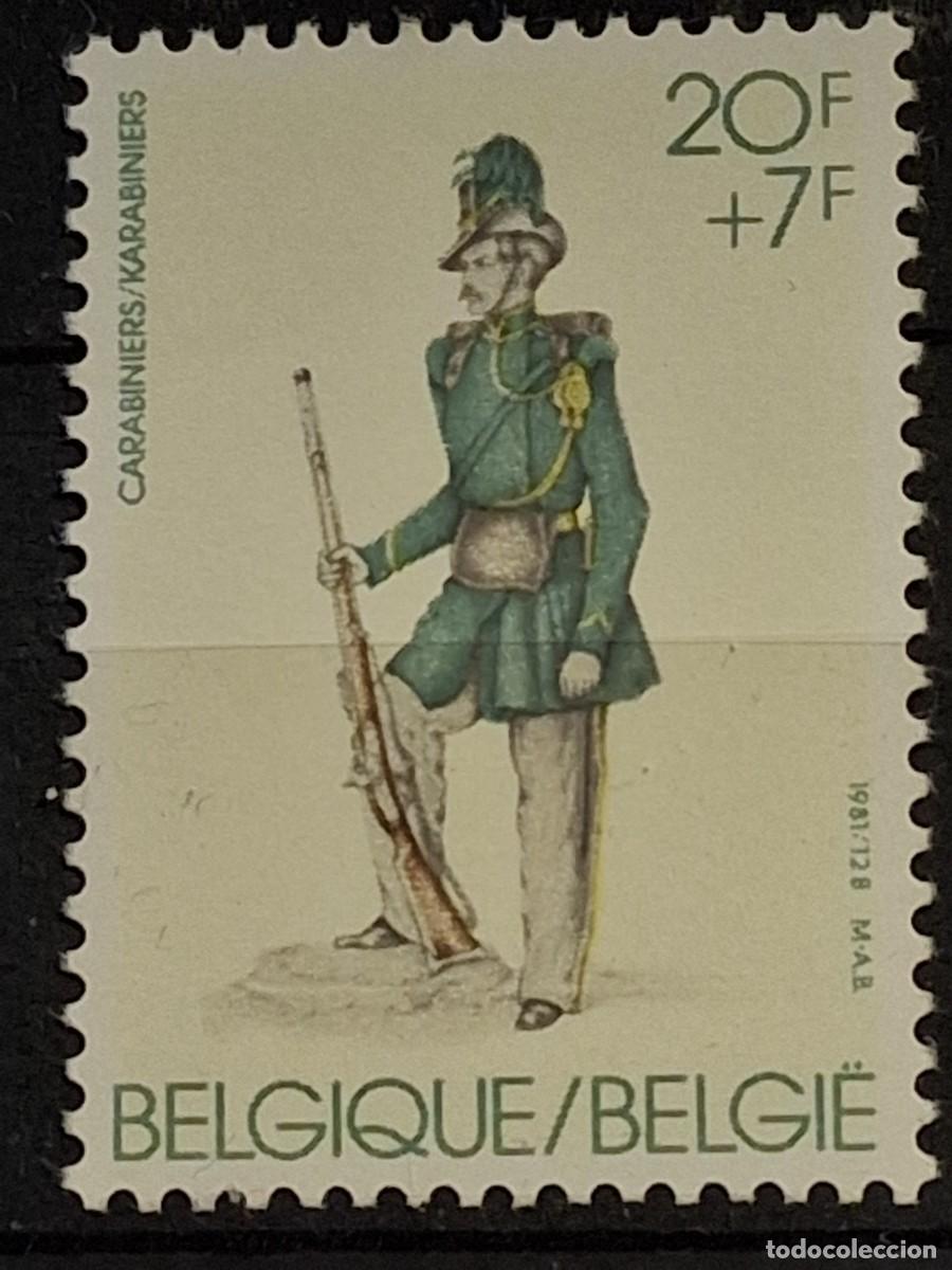 Sellos: B&Eacute;LGICA, 1981, CAT.YT.2031.