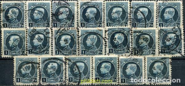 Sellos: 796382 USED BELGICA 1922 REY ALBERTO I