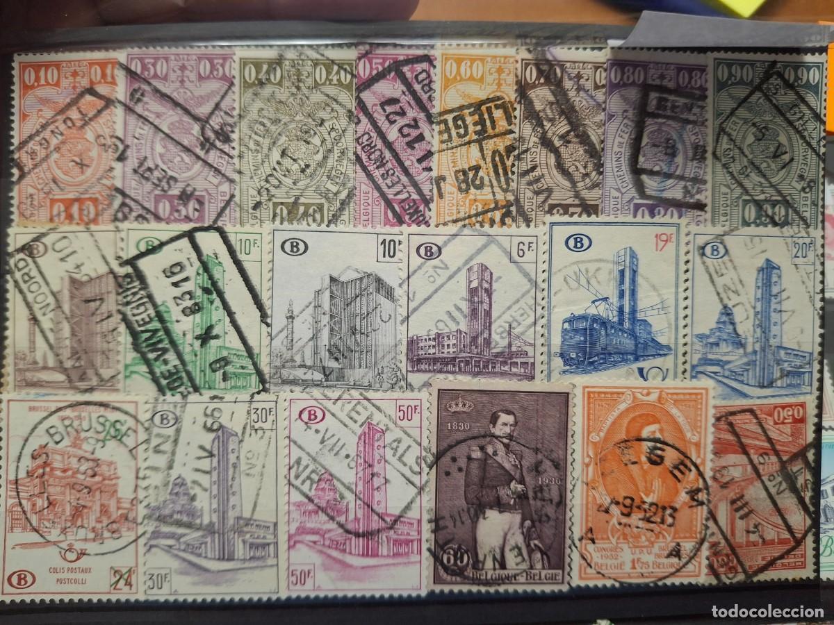 Stamps: HB1116 SELLOS BELGICA en usado ideal para tematicas