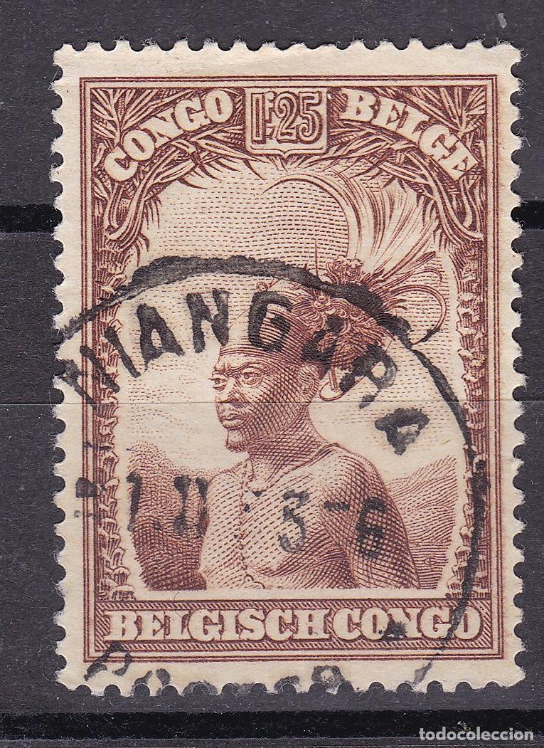 Francobolli: Belgica. Congo Belga. Antiguo sello filatelia