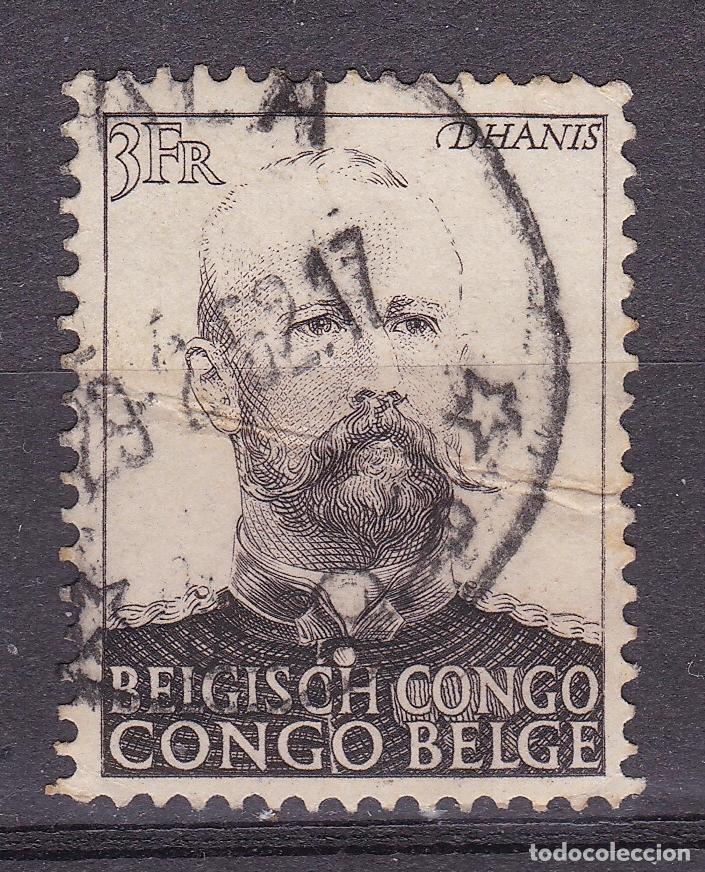 Timbres: B&eacute;lgica. Congo Belga. Antiguo sello filatelia