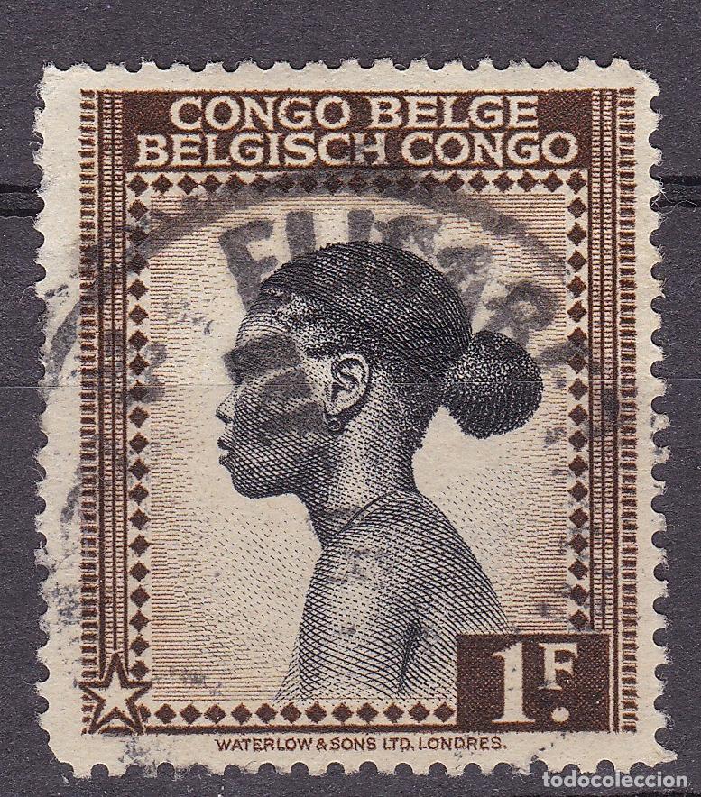 Sellos: B&eacute;lgica. Congo Belga. Antiguo sello filatelia