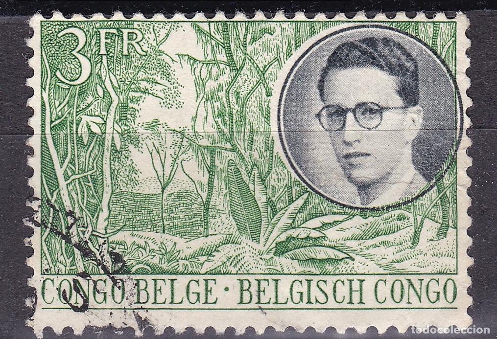 Sellos: B&eacute;lgica. Congo Belga. Antiguo sello filatelia