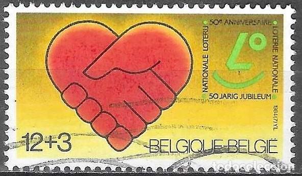Selos: SELLO USADO DE BELGICA 1984, YT 2128