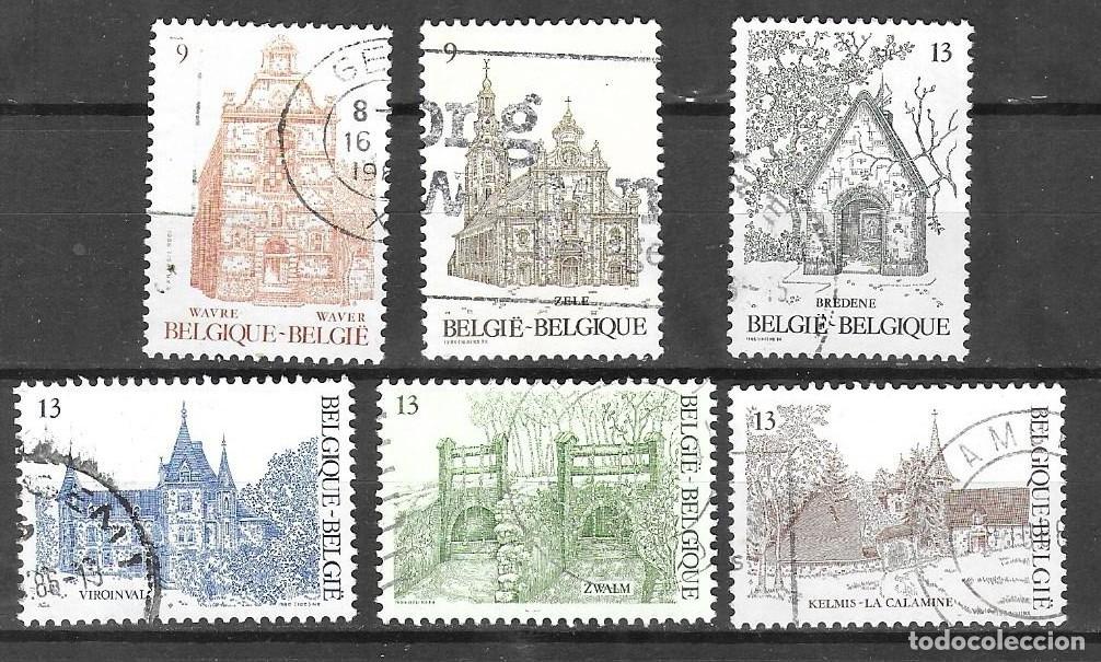 Sellos: SELLOS USADOS DE BELGICA 1986, YT 2217/ 22