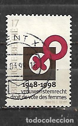 Sellos: 1998: 50 Aniversario del sufragio universal en B&eacute;lgica (usado)