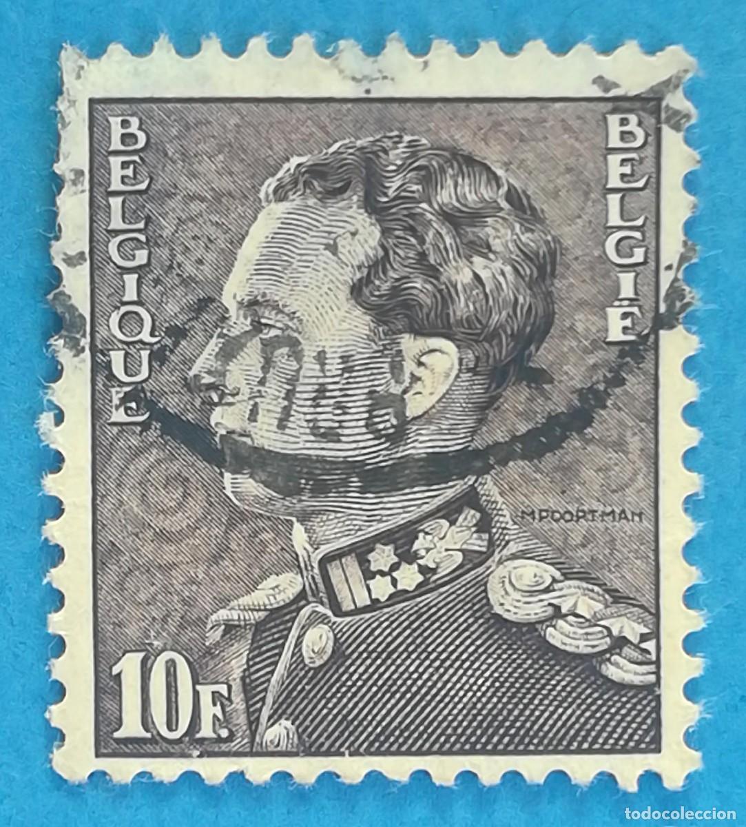 Sellos: B&eacute;lgica. Leopoldo III. Yvert 848A