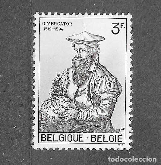 Sellos: Sello de B&eacute;lgica - 1962 450 Aniversario del nacimiento del cart&oacute;grafo Gerardus Mercator - 1278 - 111
