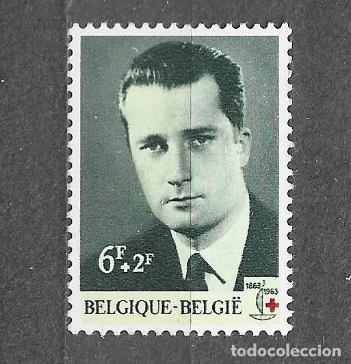 Sellos: Sello de B&eacute;lgica - 1963 Cruz Roja. Pr&iacute;ncipes. El 1333 es emitido en carnet - 1334 - 111