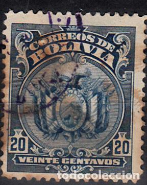 Sellos: BOLIVIA. YVERT 115 USADO. - Foto 1