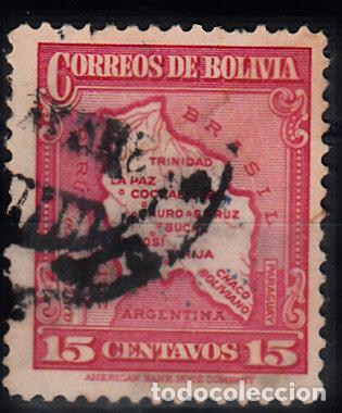 Sellos: BOLIVIA. YVERT 196 USADO. - Foto 1