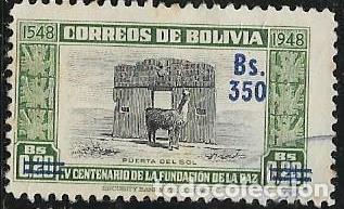 Sellos: BOLIVIA YVERT 364 - Foto 1