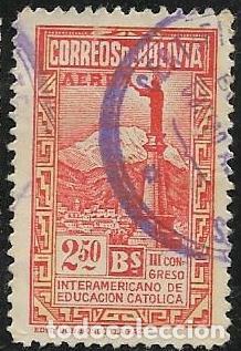 Sellos: BOLIVIA A&Eacute;REO YVERT 96 - Foto 1