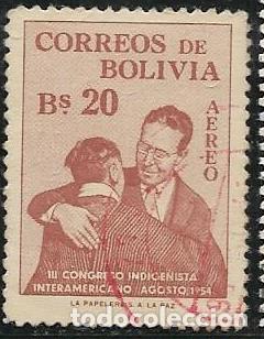 Sellos: BOLIVIA A&Eacute;REO YVERT 153 - Foto 1