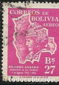 Sellos: BOLIVIA A&Eacute;REO YVERT 155 - Foto 1