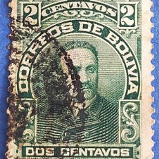 Sellos: SELLO BOLIVIA 1901 › ELIODORO CAMACHO - : 2 C. - CENTAVO BOLIVIANO. Lote 376505834