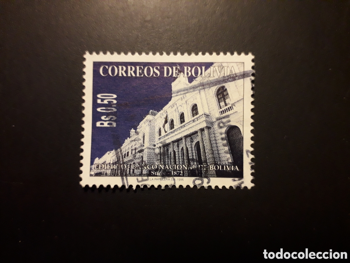 Sellos: BOLIVIA YVERT 927 SERIE COMPLETA USADA 1996 BANCA NACIONAL PEDIDO M&Iacute;NIMO 3&euro;