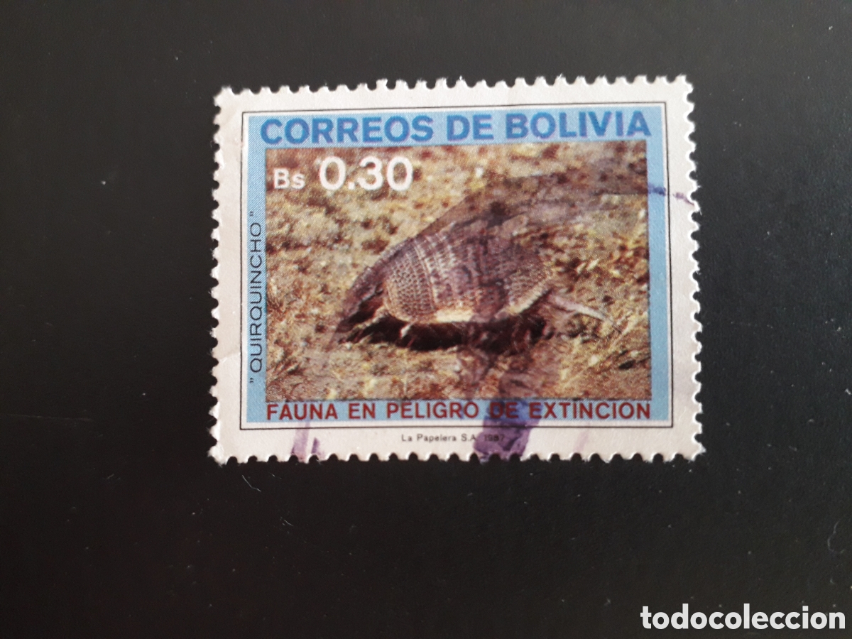 Sellos: BOLIVIA YVERT 685 SELLO SUELTO USADO 1987 FAUNA PANGOL&Iacute;N PEDIDO M&Iacute;NIMO 3&euro;