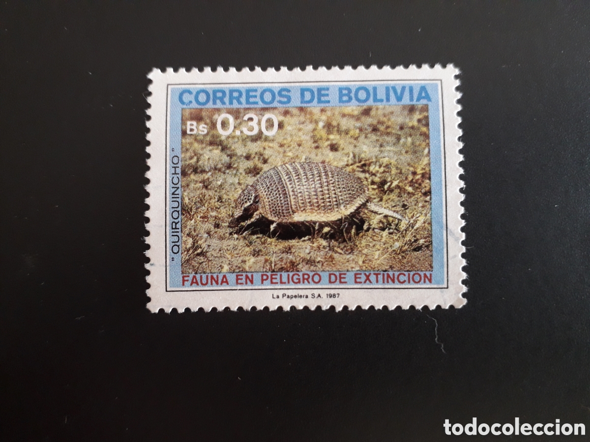 Sellos: BOLIVIA YVERT 685 SELLO SUELTO USADO 1987 FAUNA PANGOL&Iacute;N PEDIDO M&Iacute;NIMO 3&euro;