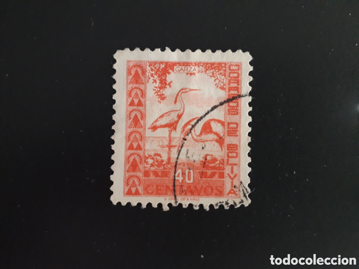 Sellos: BOLIVIA YVERT 230 SELLO SUELTO USADO 1939 FAUNA, AVES PEDIDO M&Iacute;NIMO 3&euro;