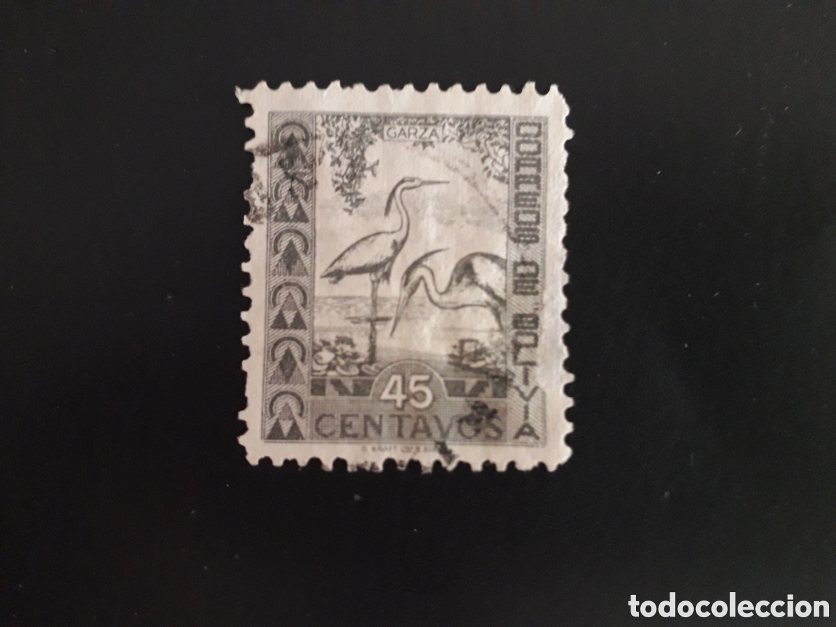 Sellos: BOLIVIA YVERT 231 SELLO SUELTO USADO 1939 FAUNA, AVES PEDIDO M&Iacute;NIMO 3&euro;