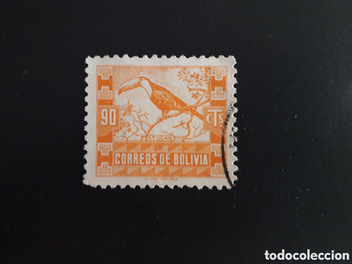 Sellos: BOLIVIA YVERT 234 SELLO SUELTO USADO 1939 FAUNA, AVES TUC&Aacute;N PEDIDO M&Iacute;NIMO 3&euro;