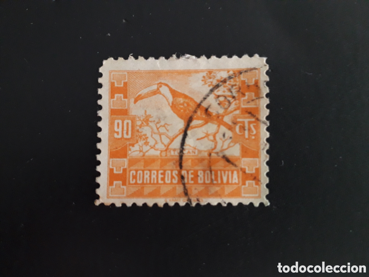 Sellos: BOLIVIA YVERT 234 SELLO SUELTO USADO 1939 FAUNA, AVES TUC&Aacute;N PEDIDO M&Iacute;NIMO 3&euro;