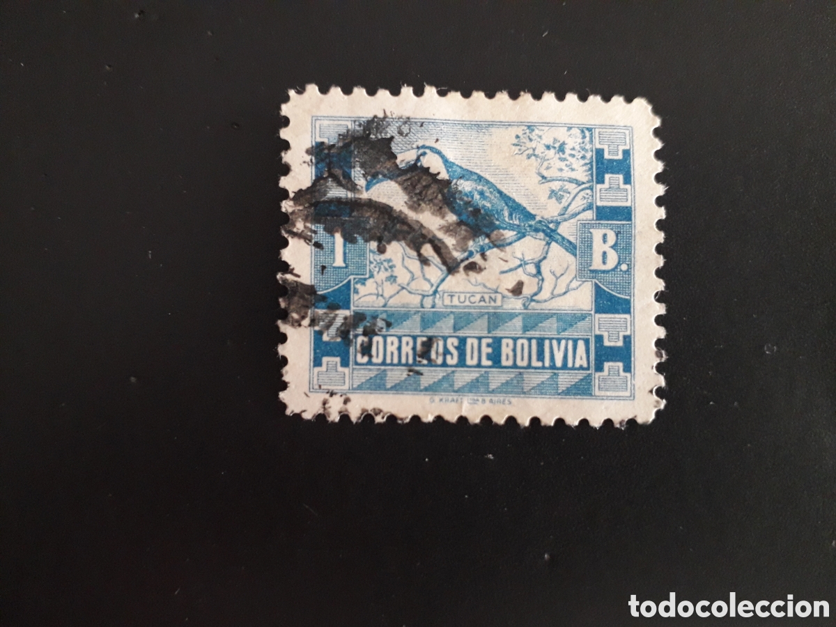 Sellos: BOLIVIA YVERT 235 SELLO SUELTO USADO 1939 FAUNA, AVES TUC&Aacute;N PEDIDO M&Iacute;NIMO 3&euro;
