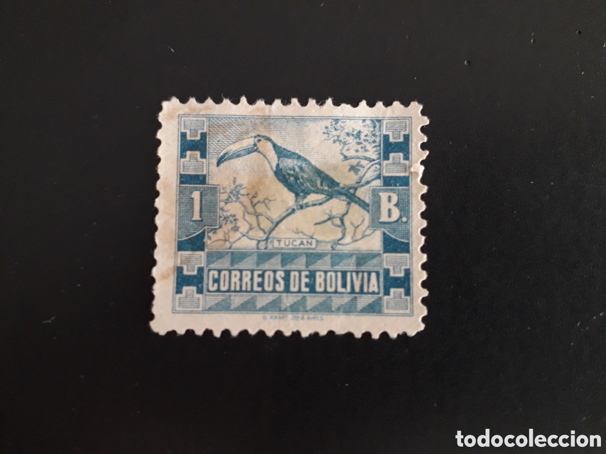 Sellos: BOLIVIA YVERT 235 SELLO SUELTO USADO 1939 FAUNA, AVES TUC&Aacute;N PEDIDO M&Iacute;NIMO 3&euro;