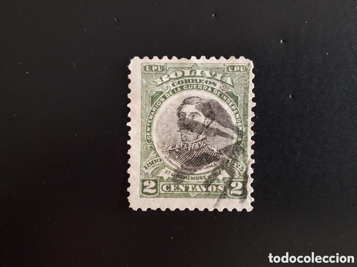 Sellos: BOLIVIA YVERT 80 SELLO SUELTO USADO 1909-1911 PERSONAJES, INDEPENDENCIA PEDIDO M&Iacute;NIMO 3&euro;