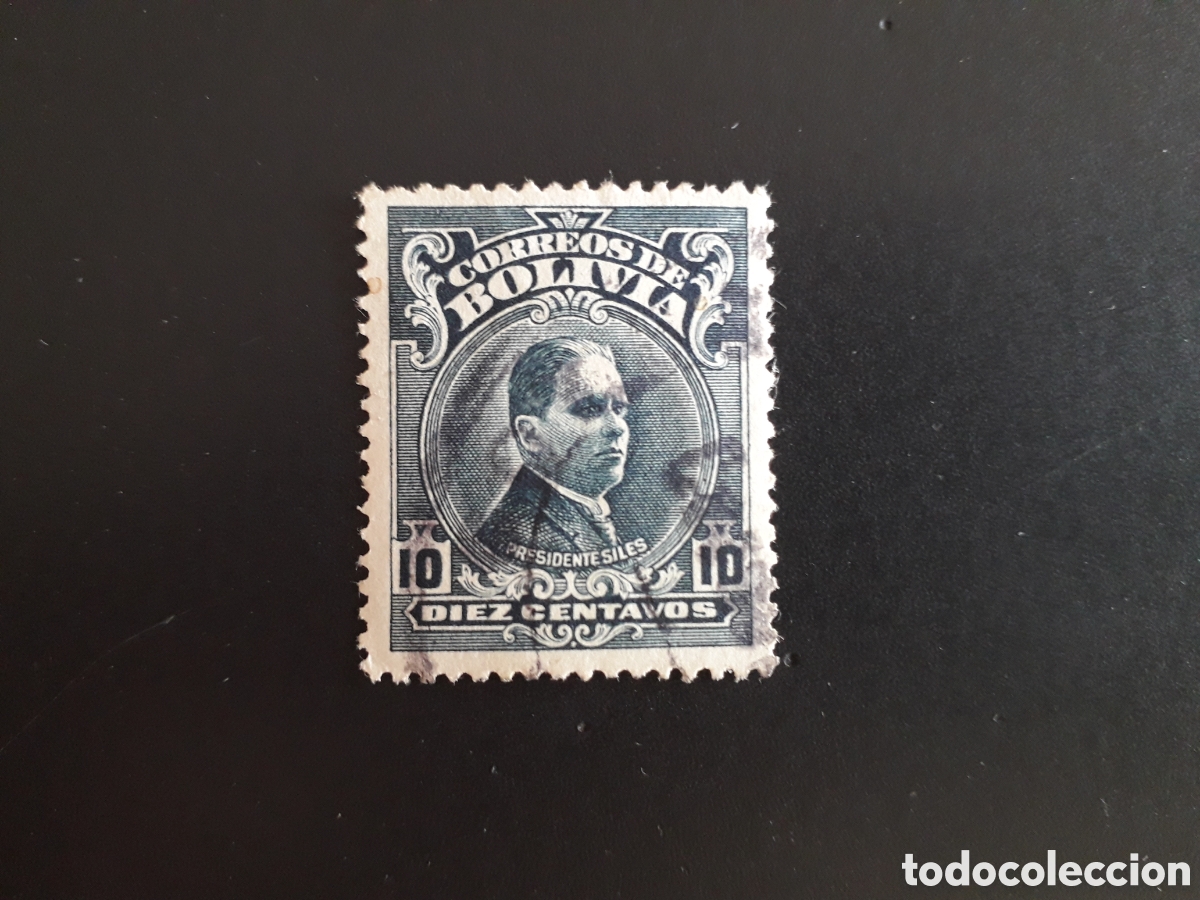 Sellos: BOLIVIA YVERT 162 SELLO SUELTO USADO 1928-1929 HERNANDO SILES PEDIDO M&Iacute;NIMO 3&euro;