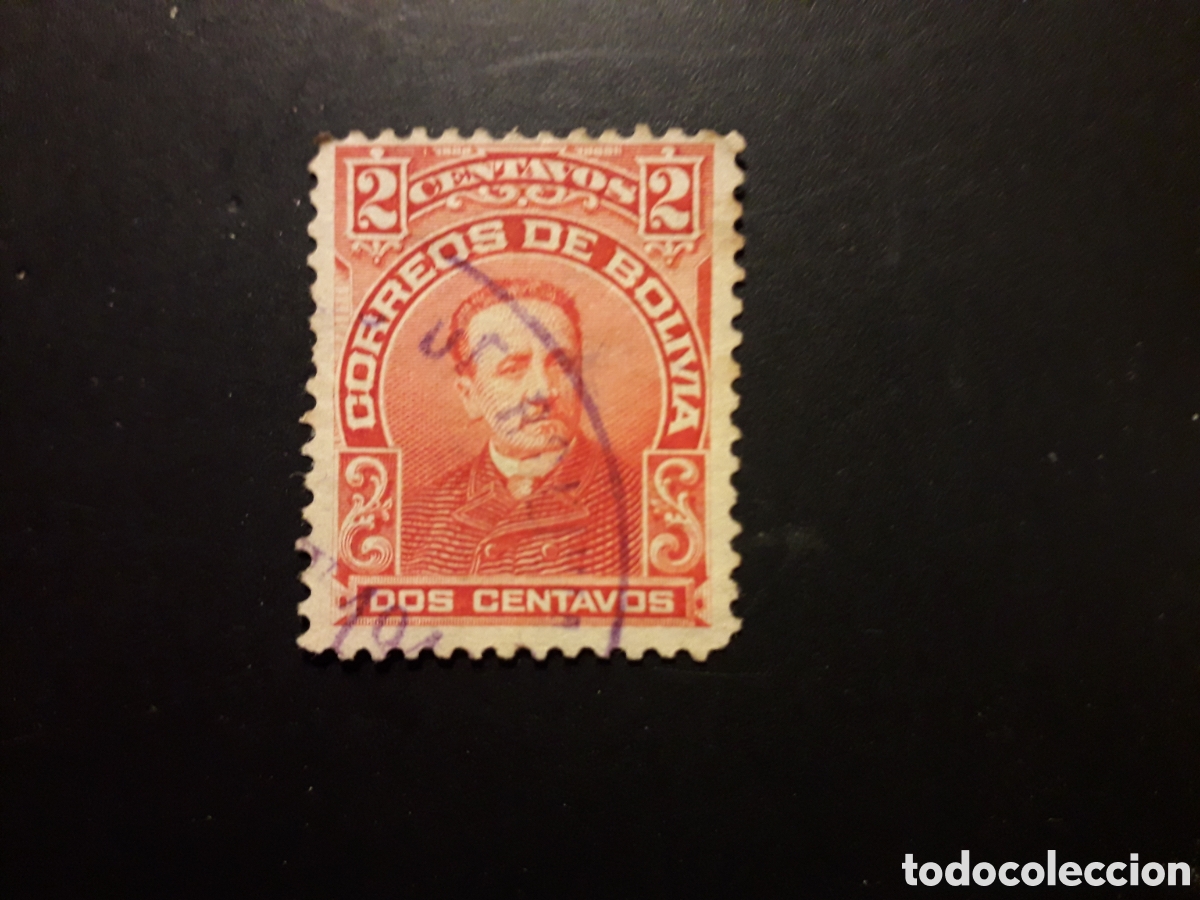 Sellos: BOLIVIA YVERT 97 SELLO SUELTO USADO 1912 PERSONAJES PEDIDO M&Iacute;NIMO 3&euro;