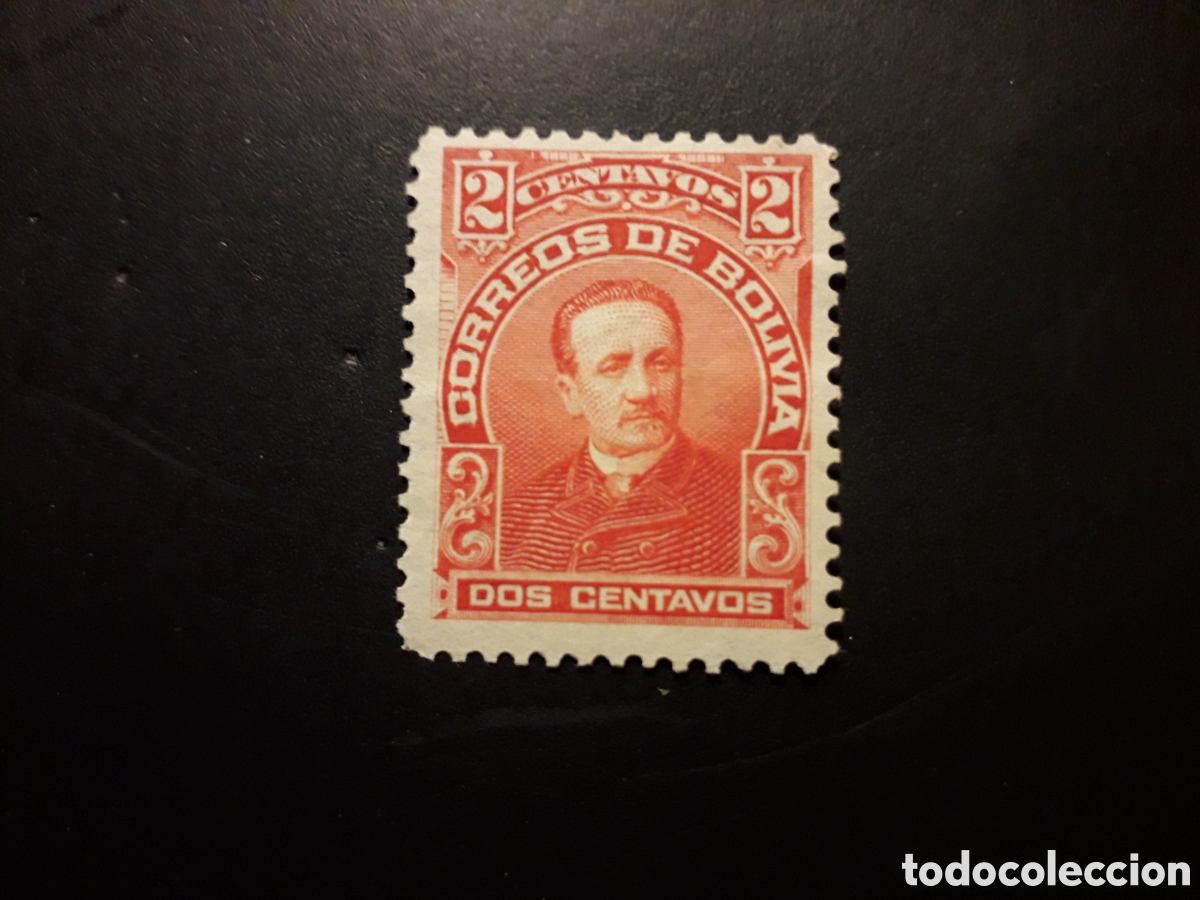 Sellos: BOLIVIA YVERT 97 SELLO SUELTO USADO 1912 PERSONAJES PEDIDO M&Iacute;NIMO 3&euro;