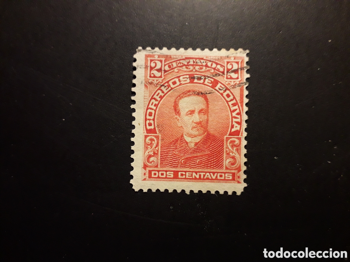 Sellos: BOLIVIA YVERT 97 SELLO SUELTO USADO 1912 PERSONAJES PEDIDO M&Iacute;NIMO 3&euro;