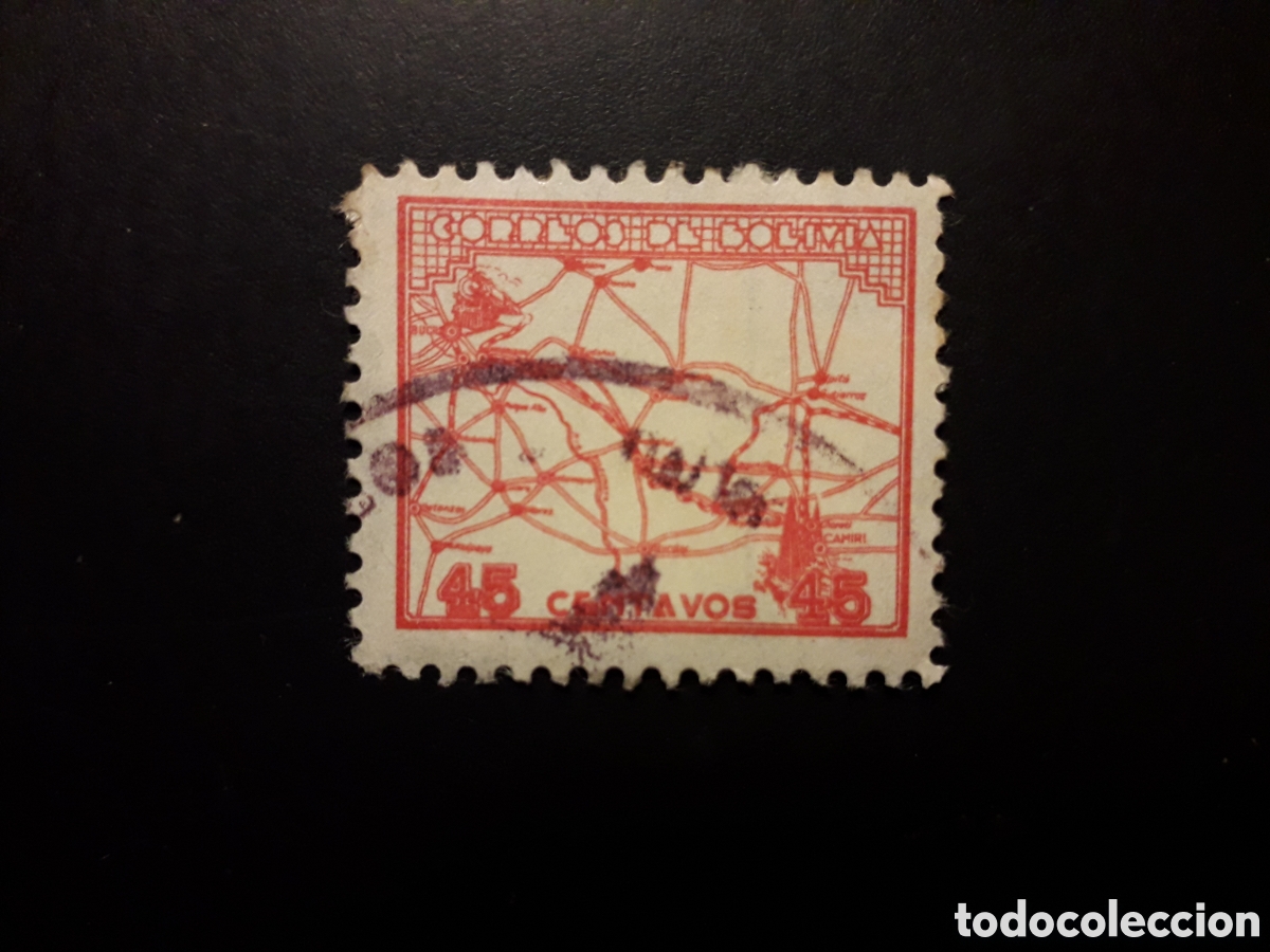Sellos: BOLIVIA YVERT 217 SELLO SUELTO USADO 1938 SOCIALISMO, MAPAS, TRENES PEDIDO M&Iacute;NIMO 3&euro;