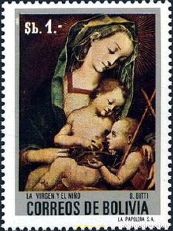 Sellos: 789564 MNH BOLIVIA 1972 CUADROS. NAVIDAD