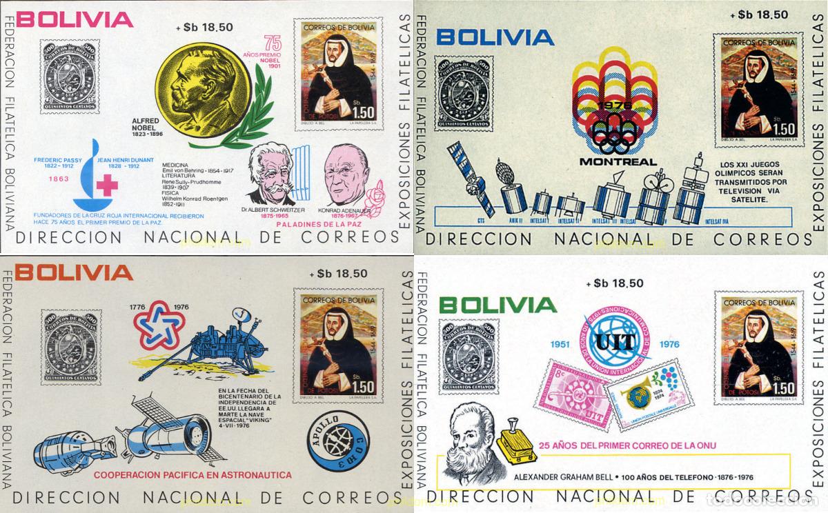 Selos: 54154 MNH BOLIVIA 1976 21 JUEGOS OLIMPICOS VERANO MONTREAL 1976