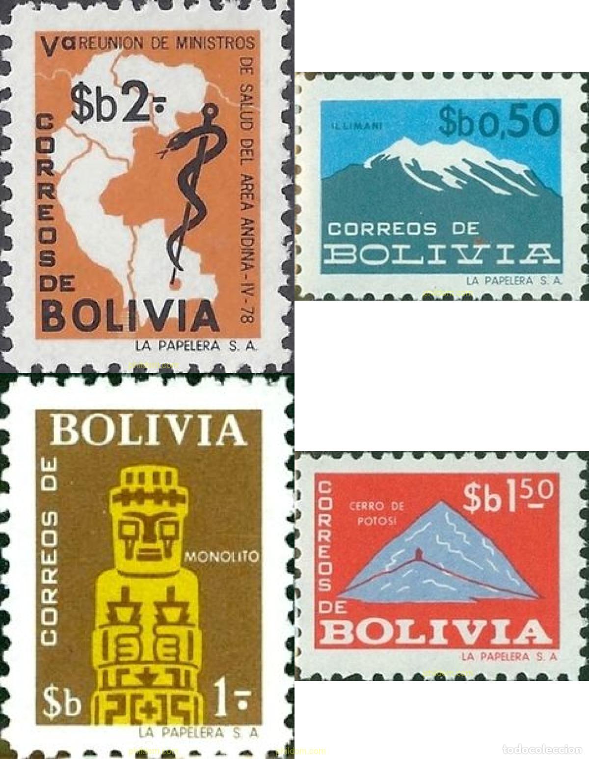 Sellos: 789596 MNH BOLIVIA 1978